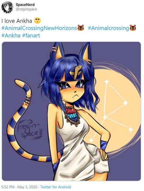 video,ankha|Ankha (@Z0NE on twitter is the creator) [Animal Crossing]